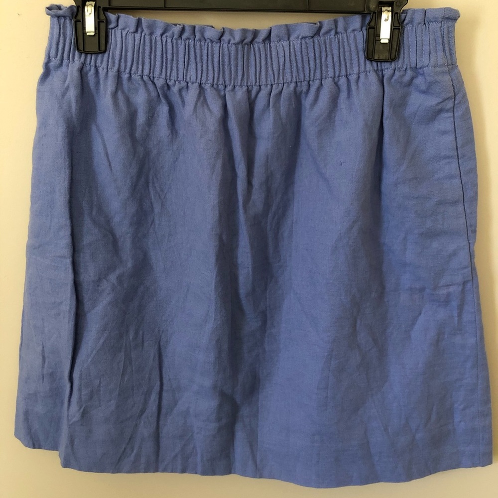 j crew paper bag skirt